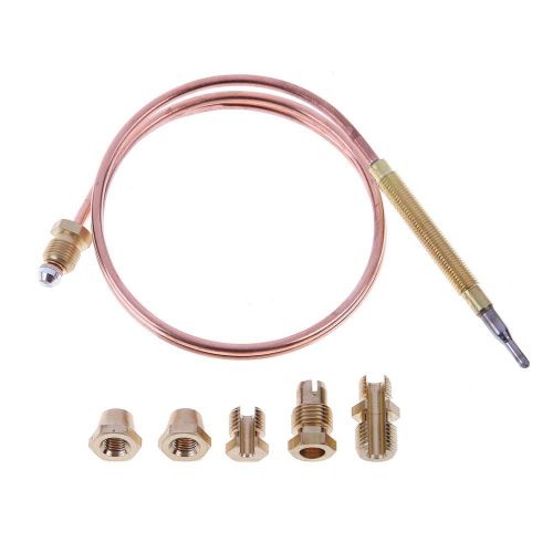 Thermocouples À Gaz Pour Chaudière À Eau Chaude, 60cm, Avec 5 Pièces Fixes Pour Tous Les Types D'Appareils À Gaz, Four, Cuisinière, Ligne D'Induction