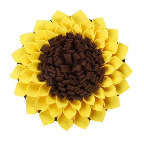 Tapis De Reniflage En Forme De Tournesol Pour Chien, Distributeur De Nourriture Pour Chiot, Formation, Reniflage, Alimentation, Soulage Le Stress, Fourniture Pour Chiot