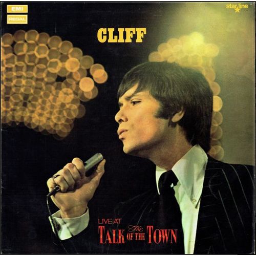 Cliff Richard . Cliff Live At The Talk Of The Town .