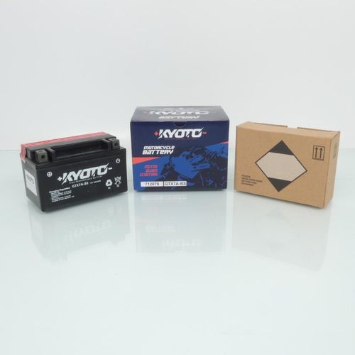 Batterie Kyoto Pour Scooter Peugeot 50 Django 2t 2014 À 2017 Neuf