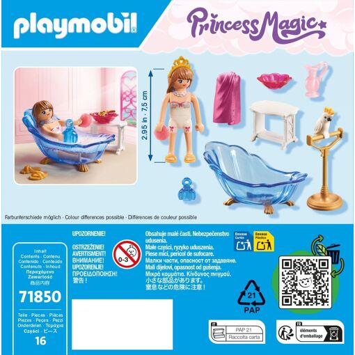 Playmobil 71850 - Salle De Bain Royale Avec Princesse - 3