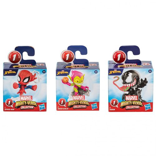 Spiderman Marvel Spider-Man Mighty-Verse Collection Série 1 Multipack