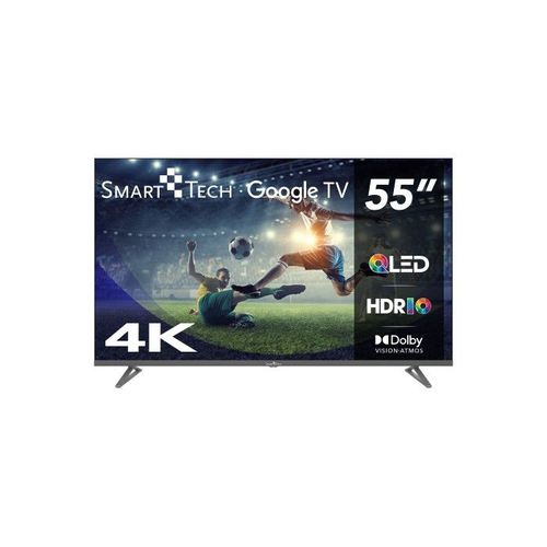 Smart Tech 55QG03H  - 55" - TV QLED 4K UHD 139 cm Google TV - 4xHDMI - 2xUSB - Dolby Vision - Dolby Atmos