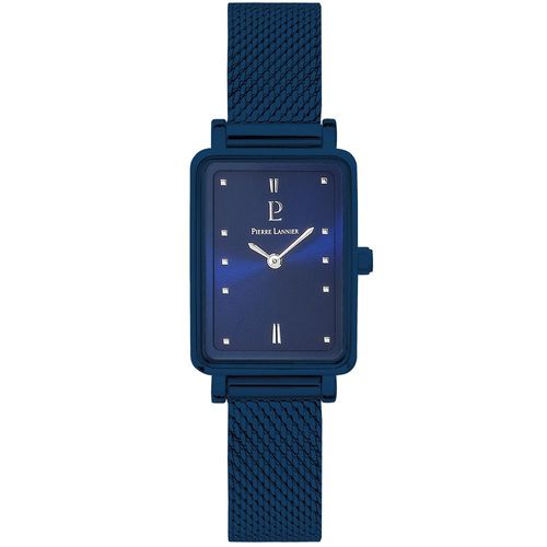 Montre Femme Ariane Bleu Cadran Bleu Bracelet Acier Milanais Bleu 12 Mm