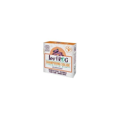 Shampoing Solide Nourrissant Cheveux Sec Bio 50g Lov'frog 