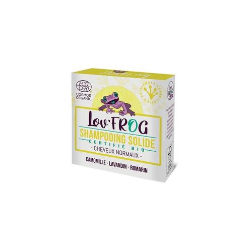 Shampooing Solide Pour Cheveux Normaux 50g Lov'frog Ecocert 
