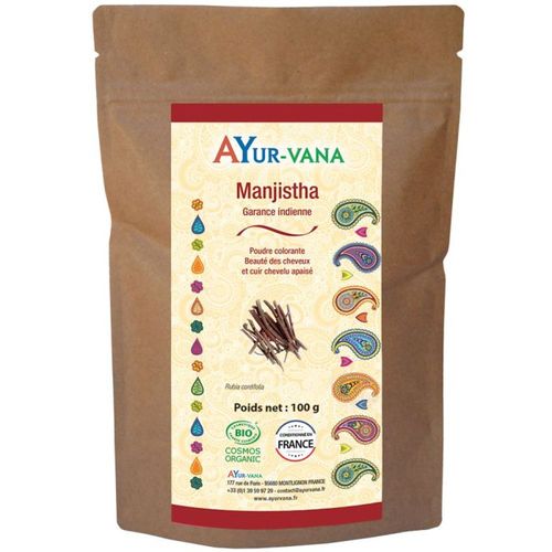 Poudre De Manjistha 100g Ayur-Vana Bio 