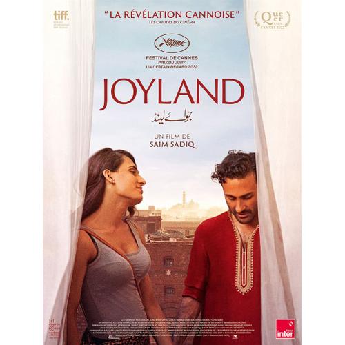 Joyland - Affiche Originale De Cinéma - Format 40x60 Cm - Un Film De Saim Sadiq Avec Ali Junejo, Rasti Farooq, Alina Khan, Sarwat Gilani, Salmaan Peerzada - Année 2022