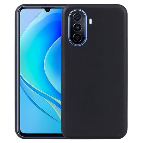 Coque Pour Huawei Nova Y70 / Y70 Plus - Housse Etui Silicone Gel Fine + Film Ecran - Noir