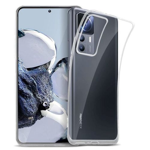 Coque Pour Xiaomi 12t / 12t Pro 5g - Housse Etui Silicone Gel Fine + Film Ecran - Transparent Tpu