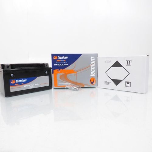 Batterie Tecnium Pour Scooter Peugeot 50 Django 2t 2014 À 2017 Neuf