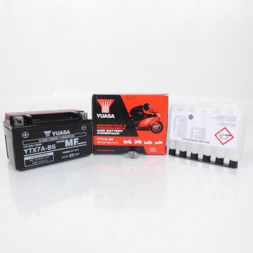 Batterie Yuasa Pour Scooter Peugeot 50 Django 2t 2014 À 2017 Neuf
