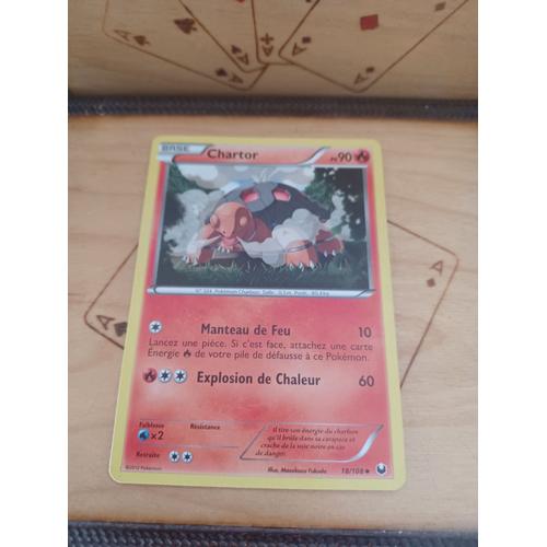 Carte Pokémon Chartor 18/108