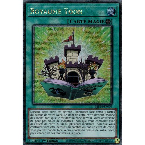 Yu Gi Oh Mp24 Fr006 Royaume Toon Quarter Century