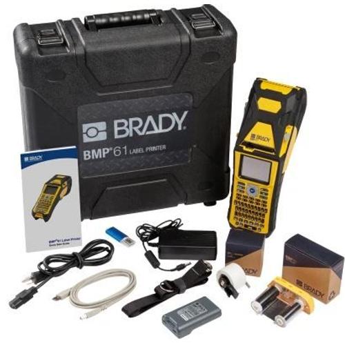 Étiqueteuse BRADY® BMP61 clavier AZERTY + logiciel Brady Workstation basic et Wi-Fi