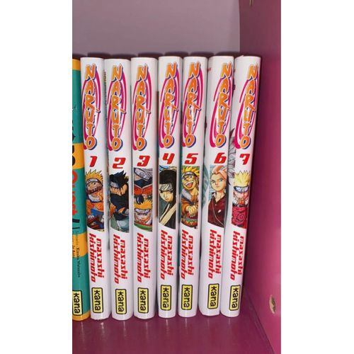 Manga Naruto Tome 1 À 7