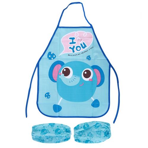 Tabliers Imperméables Sans Manches Pour Enfants, Imprimés D'Animaux De Dessin Animé, Bavoirs De Peinture Pour Bébés, Fournitures De Soins Alimentaires Pour Bébés