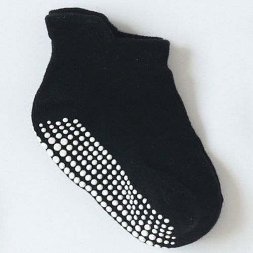 Chaussettes Antidérapantes En Coton Pour Enfants De 0 À 6 Ans, Pour Bateau, Pour Garçons Et Filles, Coupe Basse, Avec Poignées En Caoutchouc, Quatre Saisons