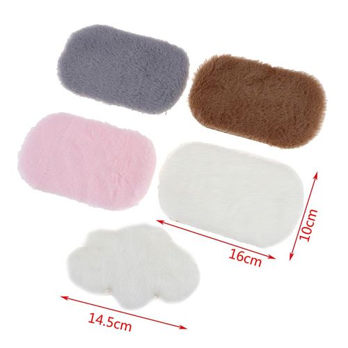 Tapis De Maison De Poupée En Peluche Miniature, Tournesol, Futon Tatami Puzzle, Tapis De Sol, Maison De Poupée, Mini Pantoufles, 1/12