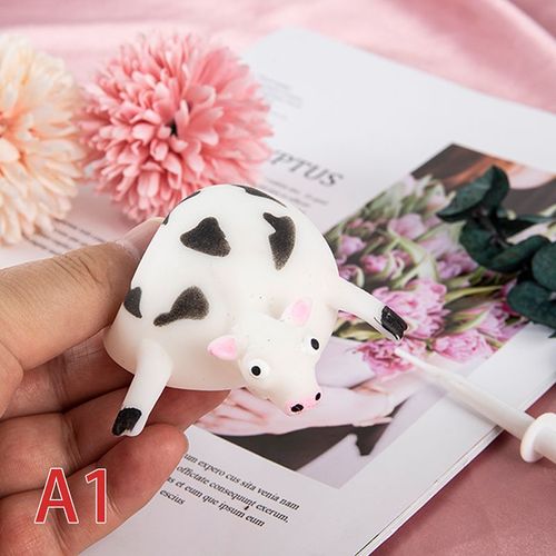 Poulet Gonflable En Caoutchouc Souple, Jouet Créatif Pop-Up Pour Soulager Le Stress Des Animaux, Cadeau De Farces
