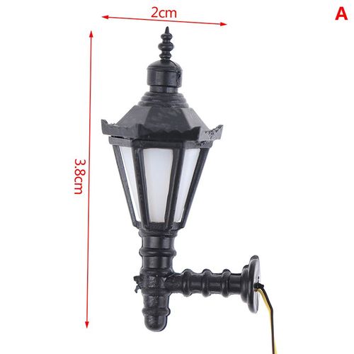 Pendentif De Sapin De Noël Créatif, Simulation D'Un Éclairage De Rue, Luminaire Décoratif Pour La Maison, Fête De Noël, Nouvel An, 6/12