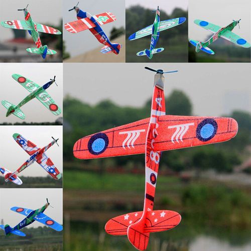 Planeur Volant À Lancer À La Main, Bricolage, Jouets En Mousse, Modèle D'Avion, Remplissage, Jeu Aléatoire