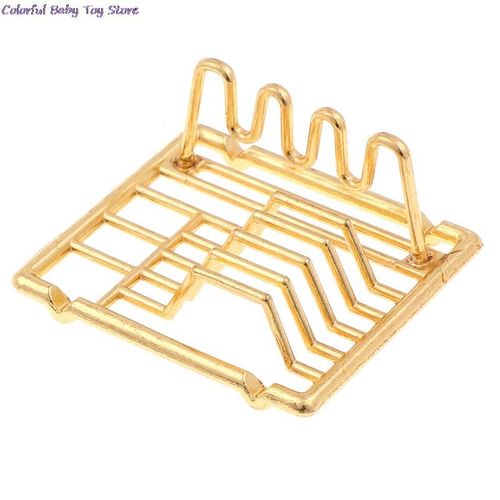 Mini Plats Étagères De Cuisine Jouets Assortis À La Famille Des Animaux De La Forêt Cadeau De Collection 1:12 Maison De Poupée Miniature