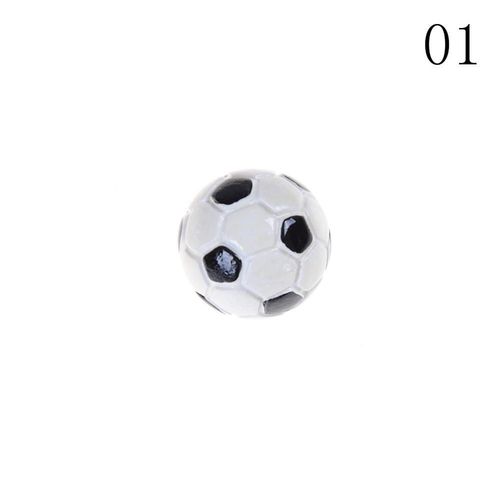Décor De Football Et De Basket-Ball, 1 Pièce, Accessoires De Poupée 1:6/1:12, Maison De Poupée, Balles De Sport Miniatures