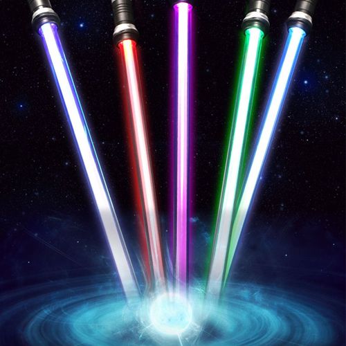 Épée Laser Pour Cosplay, Jouet, Sabre Laser, 7 Couleurs, Son Modulable, Cadeau, 2 Pièces