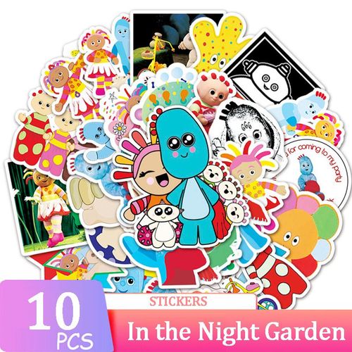 10/30/50pcs Dans Le Jardin De Nuit Autocollants Mignon D'Anime De Bande Dessinée Autocollant Bricolage Moto Casque Graffiti Autocollants Classique Jouet Enfant Cadeau