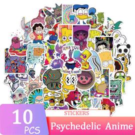 10/30/50Pcs Dessin Animé Anime Jeu Graffiti Autocollants Voiture