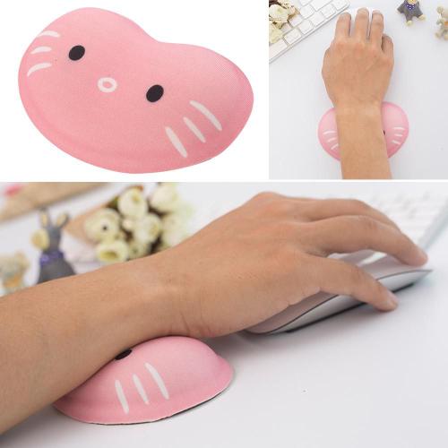 Repose-Poignet En Silicone, Tapis De Souris, Dessin Animé, Confortable, Antidérapant, Design Ergonomique, Pour Ordinateur De Bureau, Joli Coussin De Soutien Des Mains