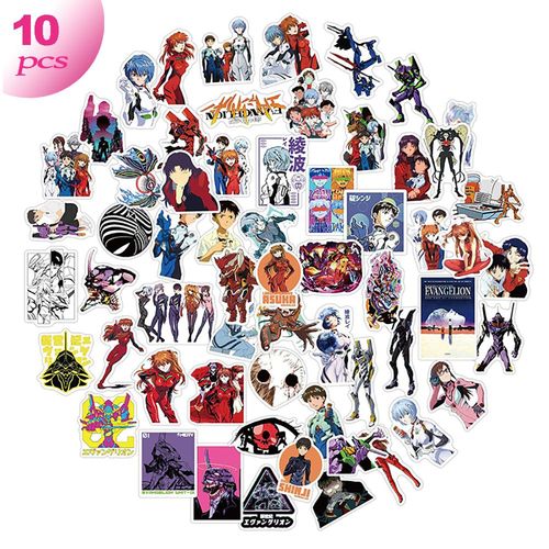 10/30/50/100 Pièces D'Autocollants D'Ange Dessin Animé Eva Autocollant De Skateboard Réfrigérateur En Pvc Autocollants Imperméables, Jouet Pour Enfants Cadeau D'Anniversaire