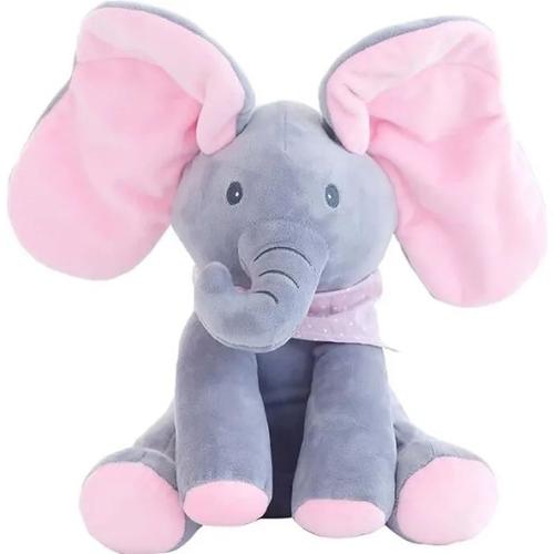 Éléphant En Peluche En Peluche Poupée Jouet Électrique Chantant Éléphant Chantant Jouet Musical Pour Les Enfants