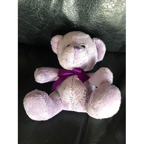 Peluche Ours Lavande - Kalidou Enesco 10cm