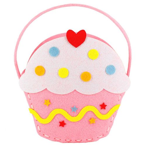 Sac À Main Fait À La Main Pour Enfant, Jouet Artisanal, Bricolage, Cadeau Pour Fille, Matière Collante, Pour La Maternelle
