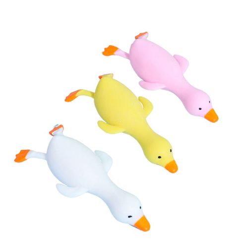 Boule Anti-Stress En Tpr Pour Enfant Et Adulte, Jouet Amusant Et Aléatoire, Canard De Dessin Animé, Soulagement Du Stress, Soulagement De L'Écrasement, Animaux, Cadeaux, 1 Pièce