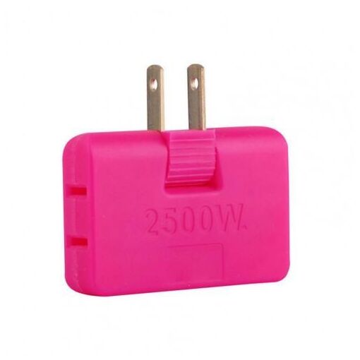 Adaptateur De Prise Standard Américain, Un Tour, Trois Prises, Abs,...