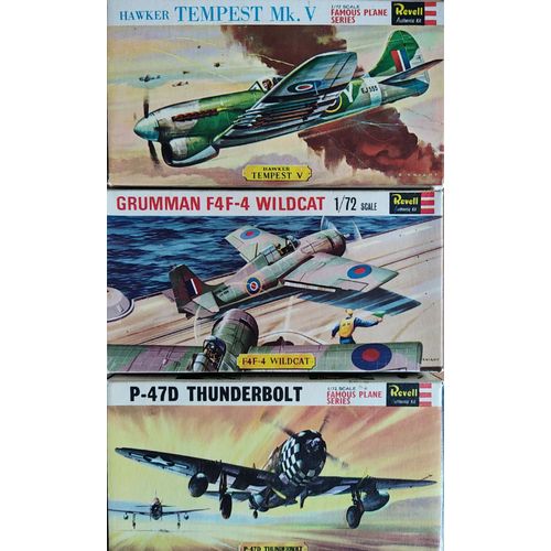 Lot De 3 Maquettes Avions