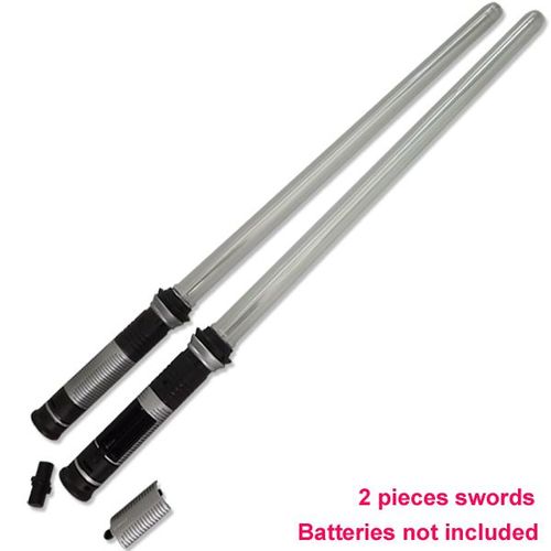 Laser Sabre Laser Clignotant, Jouets À Double Épée, Son Et Lumière Pour Garçons Et Filles