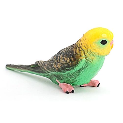 Simulation D'Oiseau Perroquet, Jouets En Plastique Imperméables Pour Enfants, Accessoires De Photographie Créatifs Pour Décoration De Jardin, Statue 1 Pièce