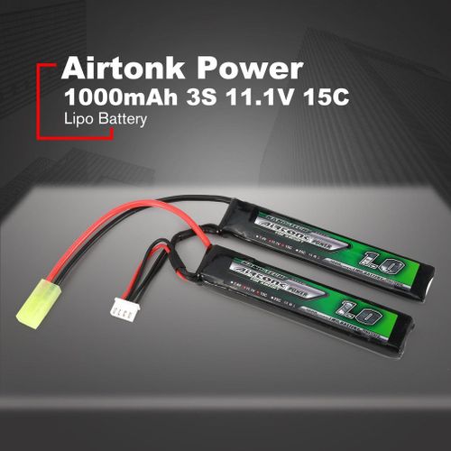 Batterie Lipo 3s, 11.1v, 1000mah, 1400mah, 2800mah, 15c, Mini Prise Tamiya, Double Cellule, Rechargeable, Pour Modèle De Jouet Pistolet