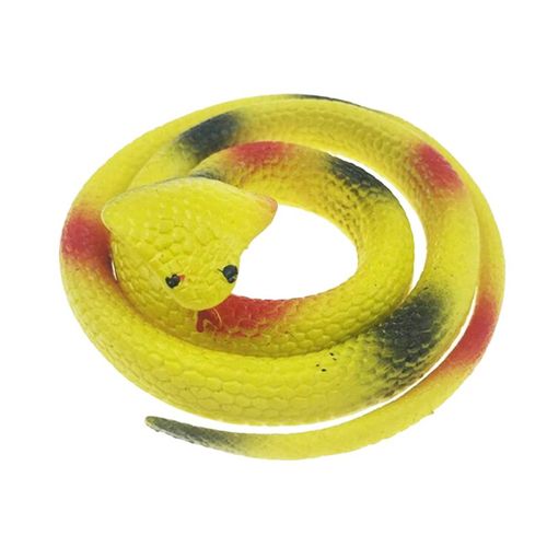 Faux Serpent En Caoutchouc Pour Enfants, Jouet Anti-Stress, Simulation Effrayante Pour Halloween, Accessoires De Farces, Cadeaux Pour Enfants