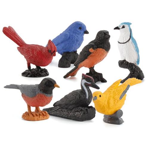 Jouets Pour Enfants, Simulation D'Oiseaux Exotiques, Figurines D'Animaux, Jouets Éducatifs, Oriole Robin Snow Hibou