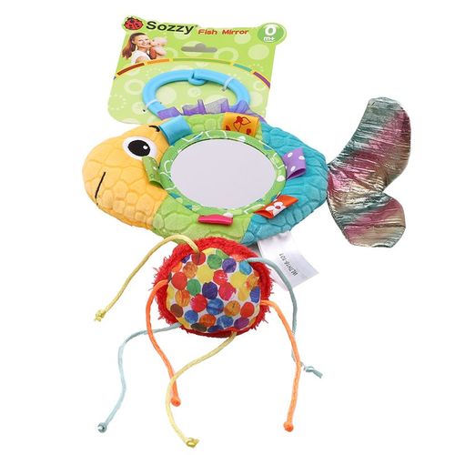 Jouet En Peluche Pour Bébé, Hochets En Peluche, Siège De Voiture, Miroir De Poisson, Poussette Pour Nouveau-Né, Jouet Éducatif Suspendu