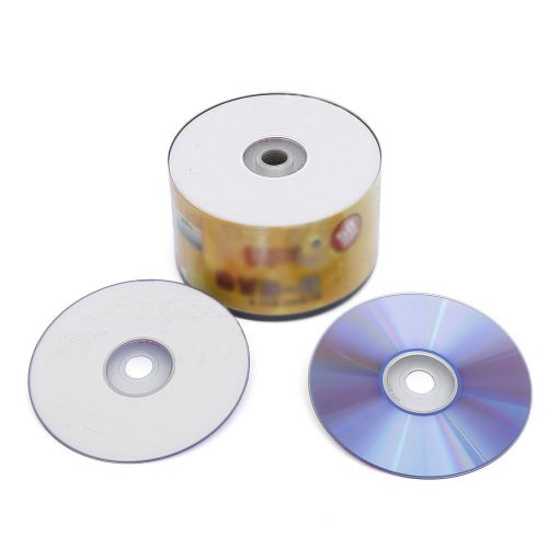 Disque D'Enregistrement Vierge, Dvd-R 16x, 4.7 Go, 120minutes, Imprimable, Avec Une Bonne Compatibilité, Mini Ventouse Légère, 50 Pièces