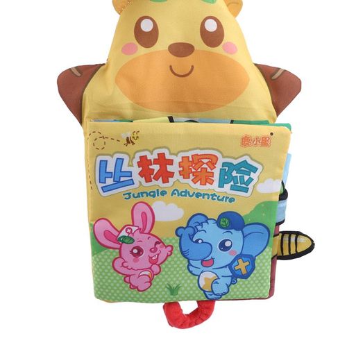 Livre De Marionnettes À Main En Tissu Pour Bébé, Jouet Éducatif Précoce En Tissu Animal De Dessin Animé, Développement Précoce