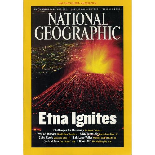 National Geographic February 2002-Etna Ignites