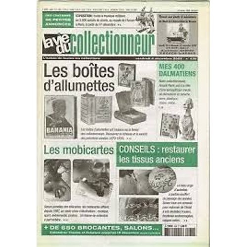 La Vie Du Collectionneur N 439 . Les Boîtes D'allumettes . Dalmatiens . Mobicartes