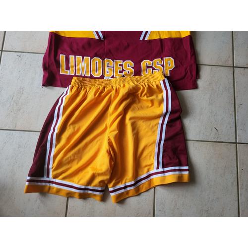 Tenue Nike Échauffement Limoges Csp Basket Et Short Taille Xl